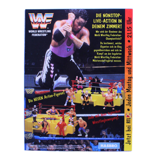 WWF Magazin Nr. 4 (1994) | Dino Verlag | Jeff Jarrett, Bret & Owen Hart, WrestleMania Highlights
